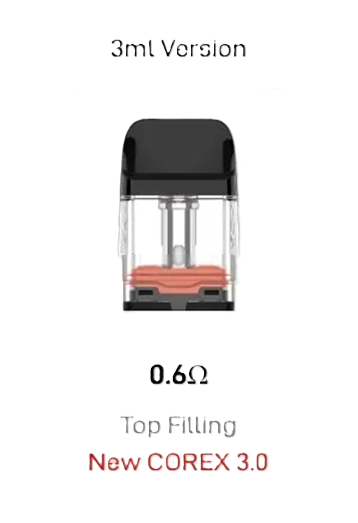 Картридж Vaporesso XROS 3ml 0.8 Ohm Corex 3.0 - Зображення 3